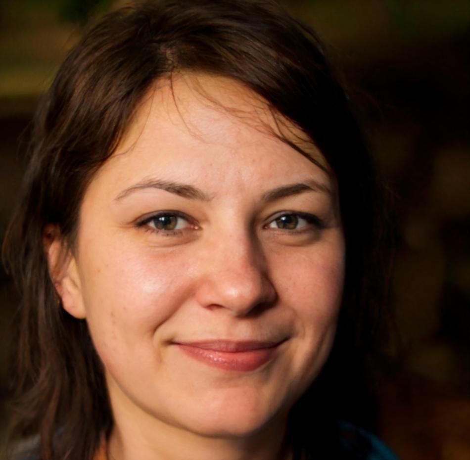Kursleiterin Marlene Hoffmann während einer persönlichen Beratung